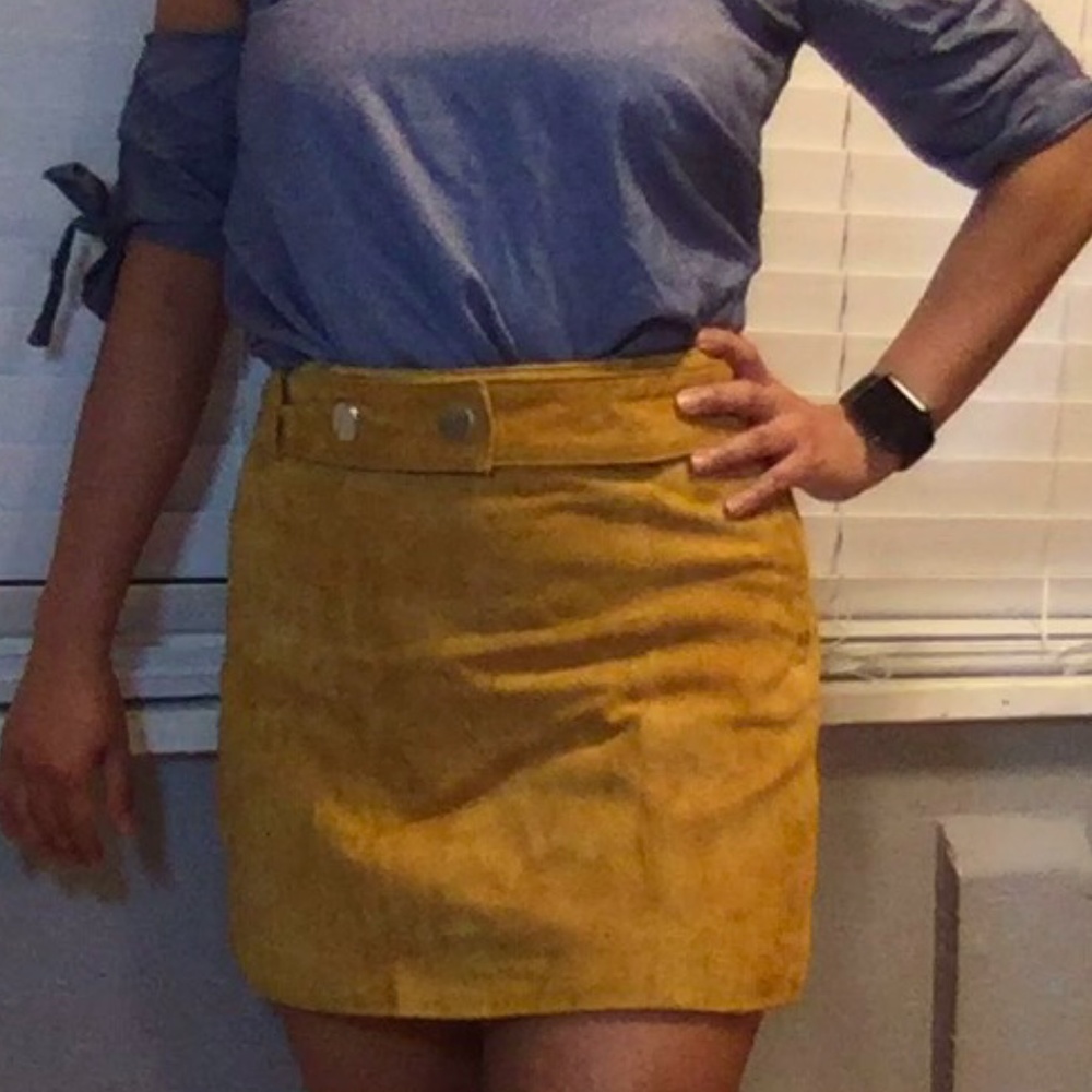 Zara Women - Mustard Skirt